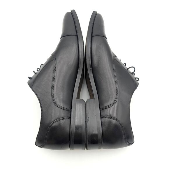 Florsheim Corbetta Cap Toe Oxford Shoes Lace-Up Men's Black Size US9M EU42 - Picture 13 of 14